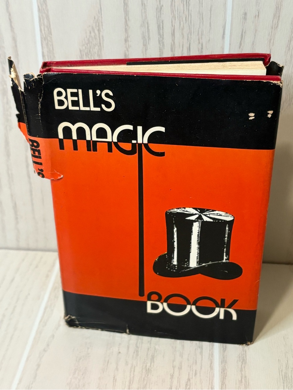 Vintage Magic Book Bells Hardcover 1973 Guide To Magic Tricks